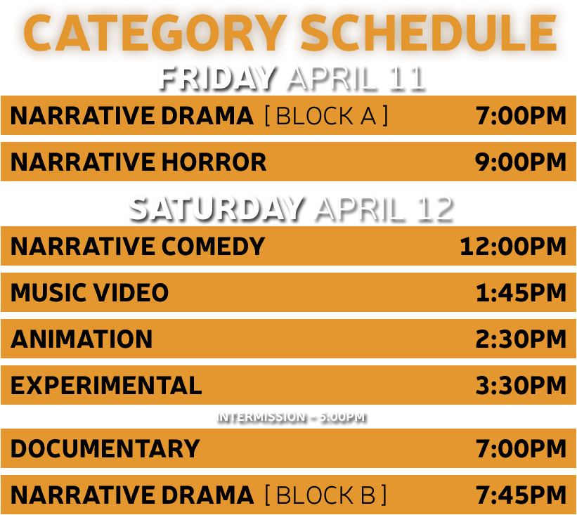 Category Schedule